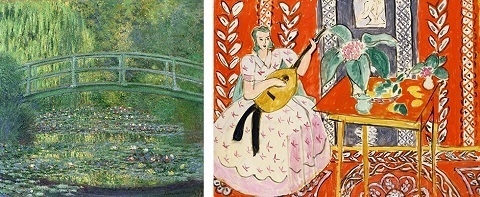 「睡蓮の池」と「リュート」.jpg