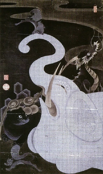 伊藤若冲「白象群獣図」.jpg