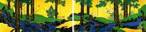 夏秋渓流図屏風.jpg