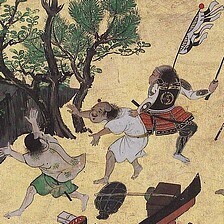 大坂夏の陣図屏風・左隻・第3扇（部分）.jpg