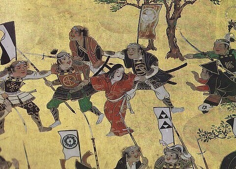 No.34 - 大坂夏の陣図屏風: クラバートの樹