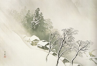 川合玉堂・吹雪.jpg