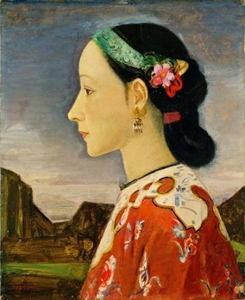 藤島武二「女の横顔」.jpg